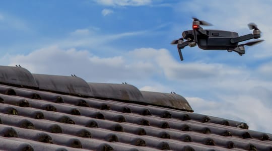 inspection de toiture par drone en haute-garonne