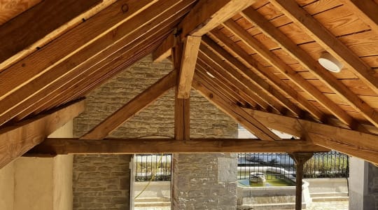 rénovation de charpente traditionnelle en haute-garonne